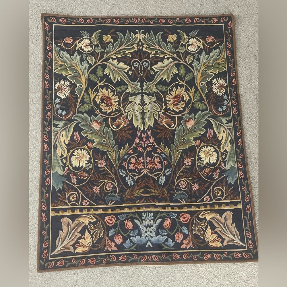 Wall TAPESTRY by  Artist William Morris featuring "ACANTHUS" Design - France